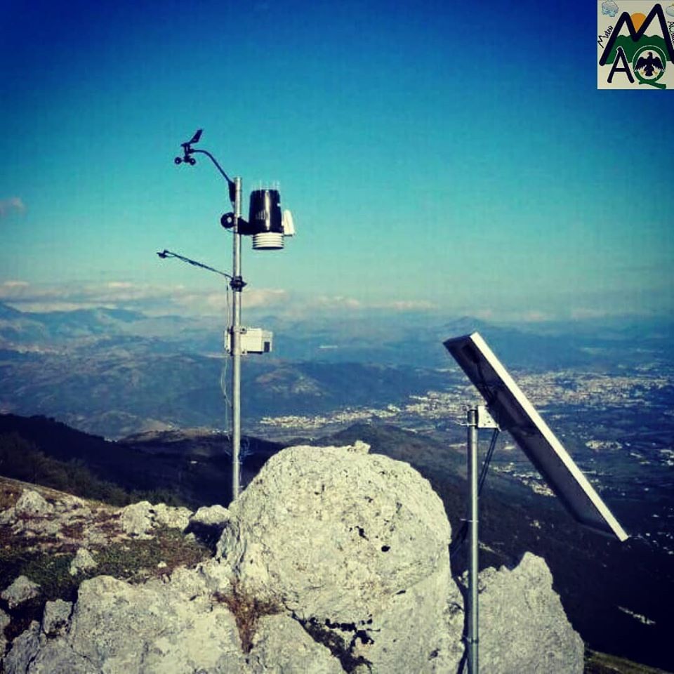 Foto della stazione meteo Monte Calvo