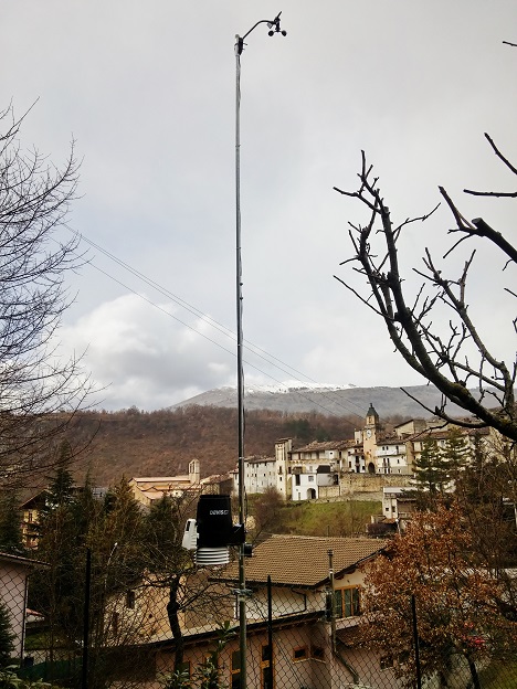 Foto della stazione meteo Assergi