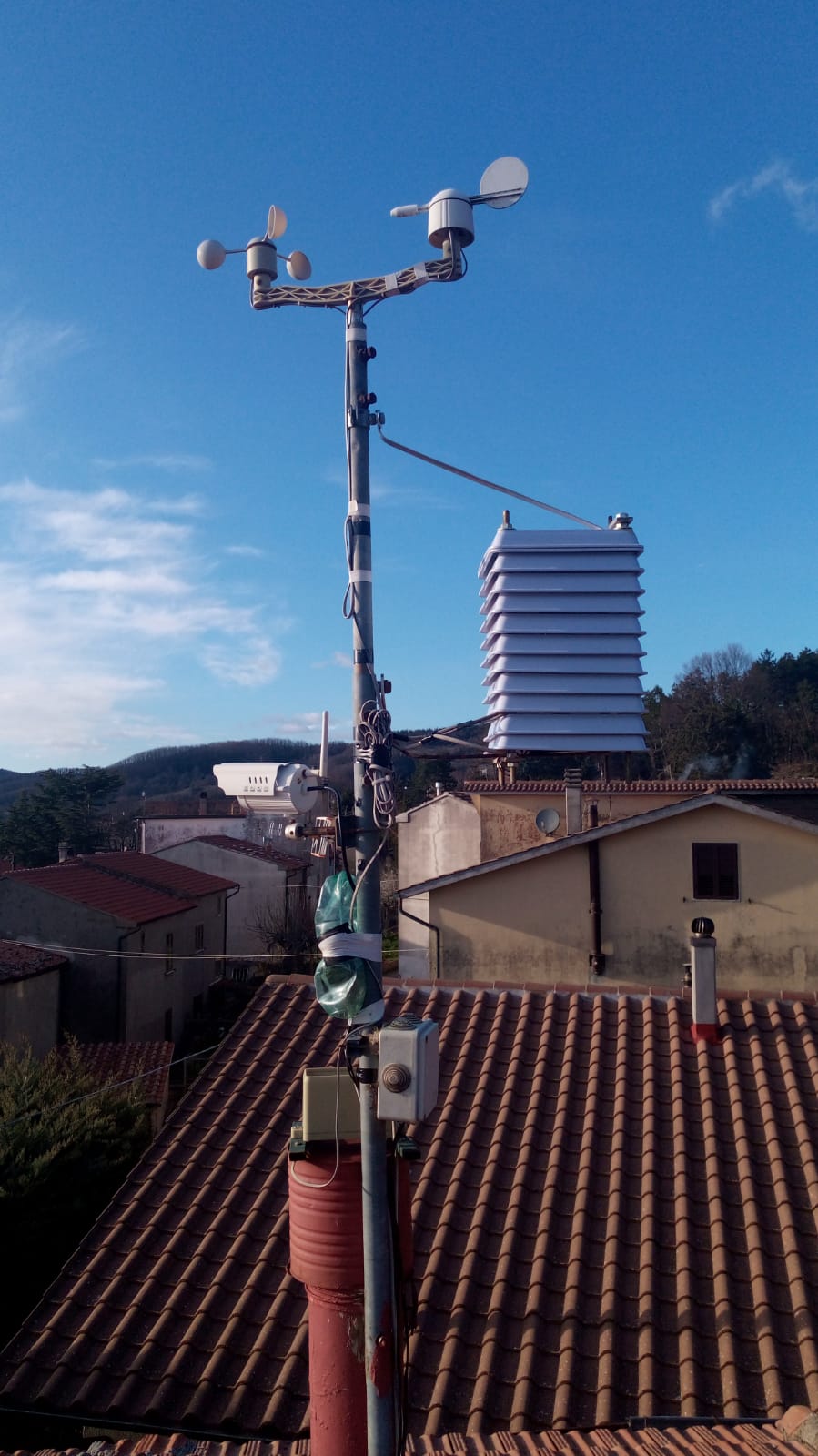 Foto della stazione meteo Castell Azzara - Loc. Selvena