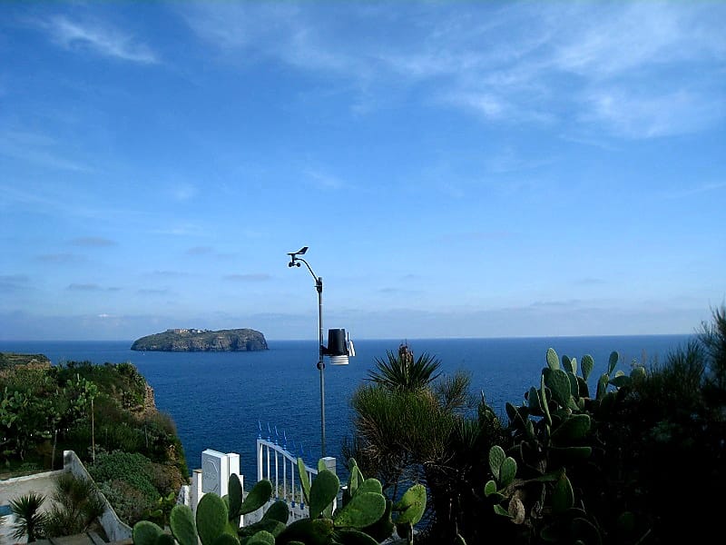 Foto della stazione meteo Ventotene