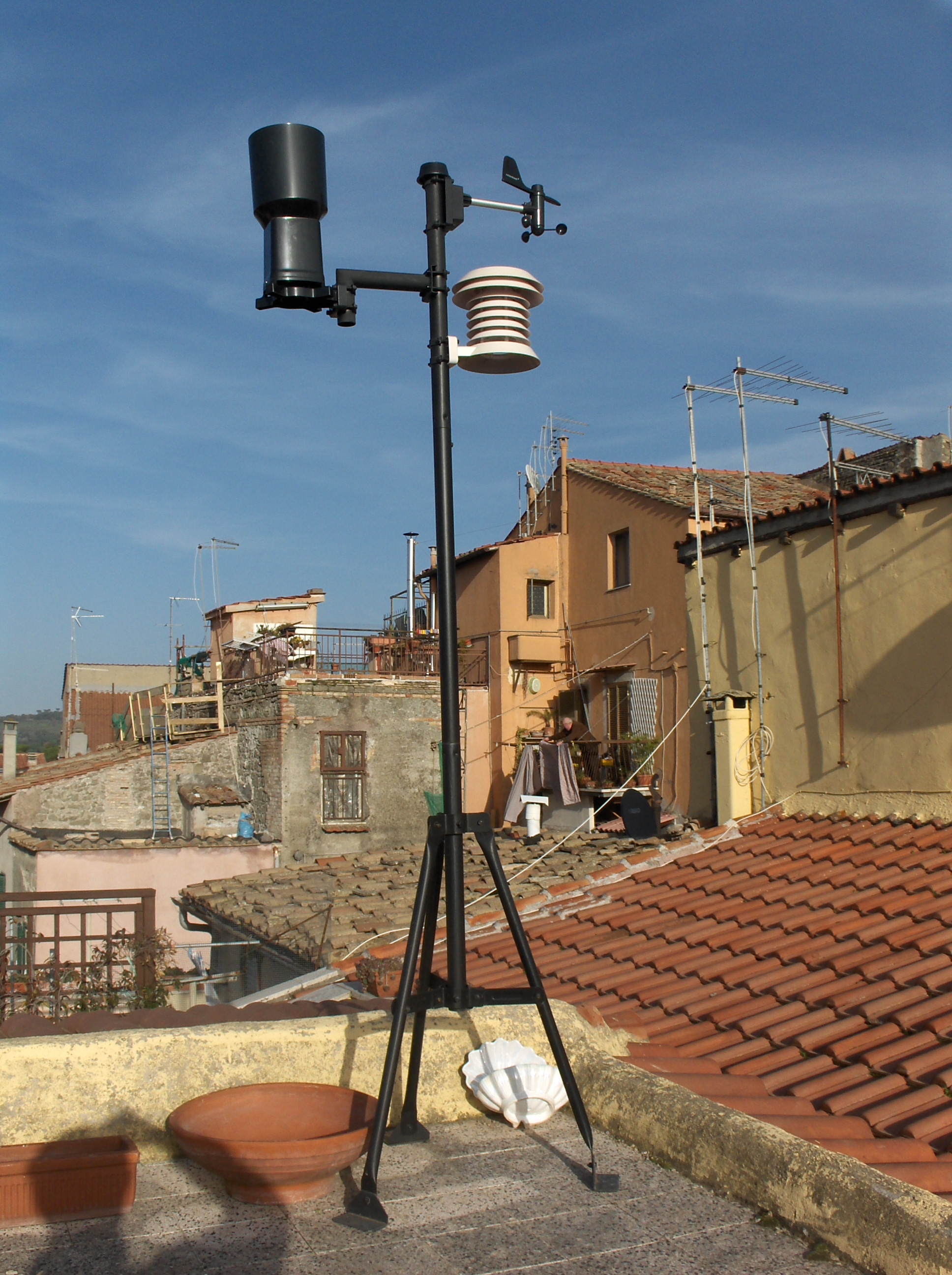Foto della stazione meteo Marino Centro