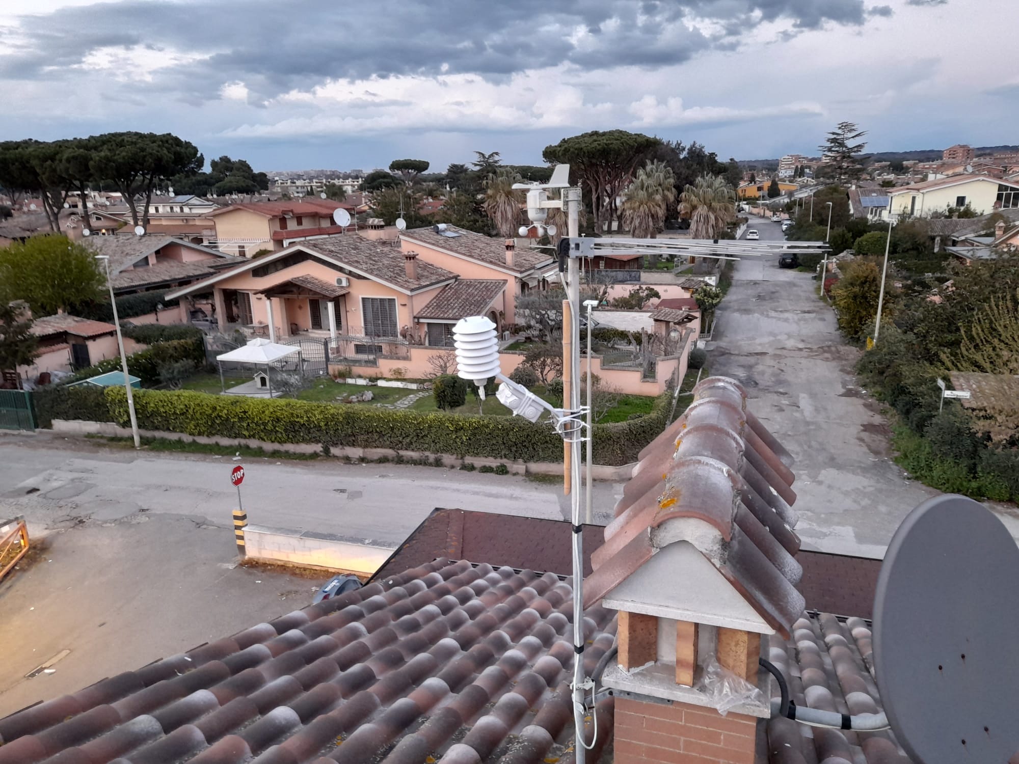 Foto della stazione meteo Roma Infernetto