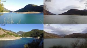 L'incredibile reportage del Lago del Salto: dall'estate 2017 alla primavera 2018