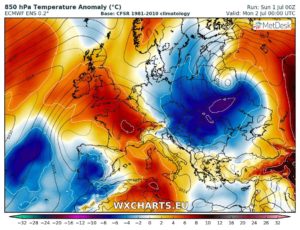 Prima settimana di Luglio sotto l'alito Africano