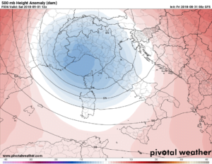 Settembre 2018 inizia con il maltempo