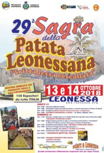 29' Sagra della Patata Leonessana - 1314 Ottobre 2018