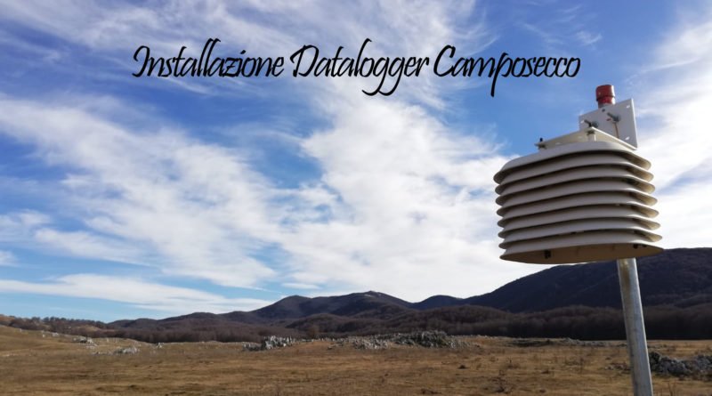 Installazione datalogger Prato e Coste di Camposecco