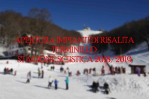 Apertura impianti sciistici del Terminillo 2018-2019