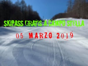 A Campo Stella il 5 marzo ski-pass gratuito