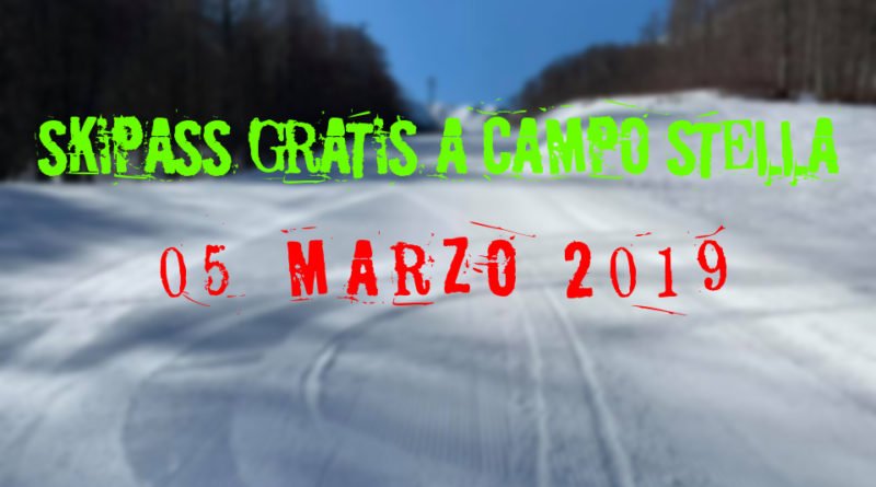A Campo Stella il 5 marzo ski-pass gratuito