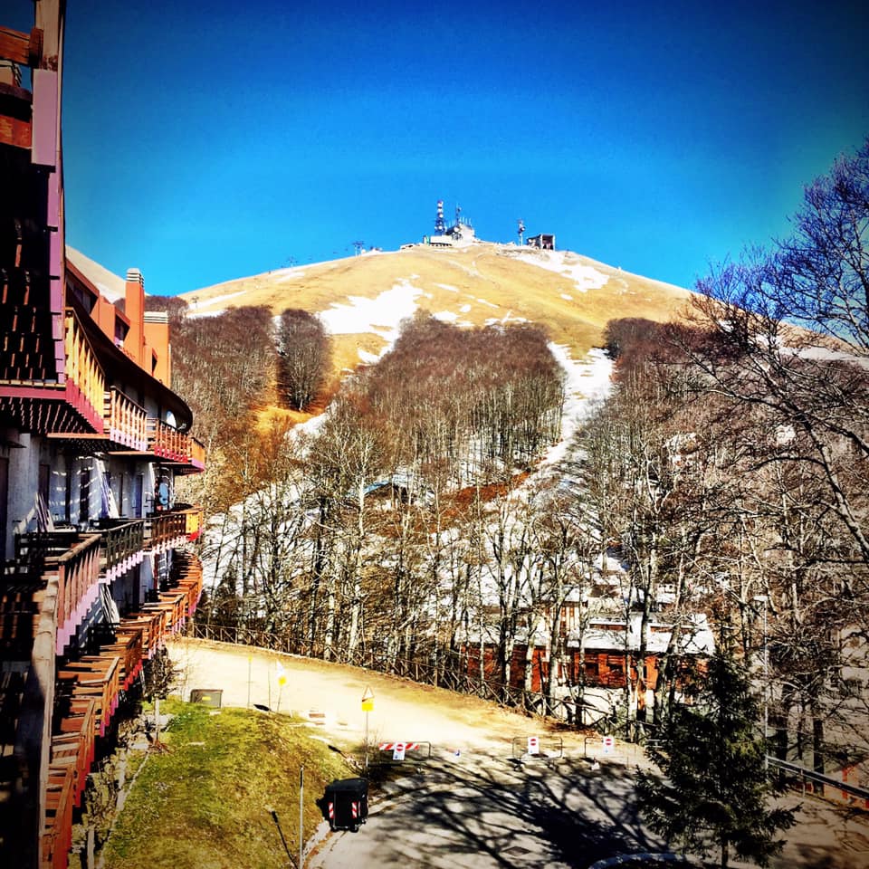 Situazione neve a Pian De' Valli - Terminillo 25 Marzo 2019
