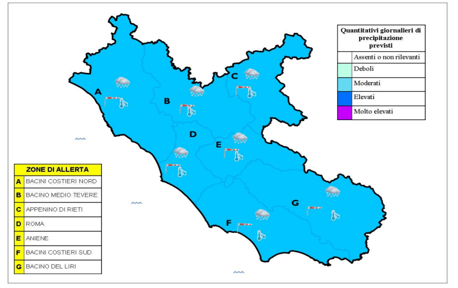 Bollettino di vigilanza meteorologica 10 luglio 2019