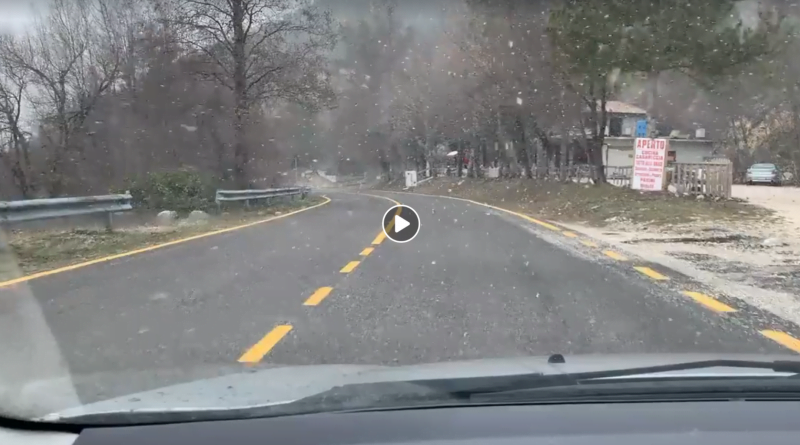 Neve LIVE sul Lazio con la perturbazione di fine anno, ecco DOVE - copertina