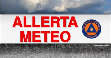 ALLERTA METEO per ordinaria criticità idrogeologica per temporali ALLERTA METEO per ordinaria criticità idrogeologica per temporali