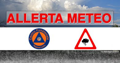Allerta TEMPORALI sul LAZIO – 03 e 04 luglio 2020 Allerta TEMPORALI sul LAZIO – 03 e 04 luglio 2020