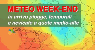 METEO WEEKEND, forte CALO TERMICO e NEVE IN ARRIVO METEO WEEKEND, forte CALO TERMICO e NEVE IN ARRIVO