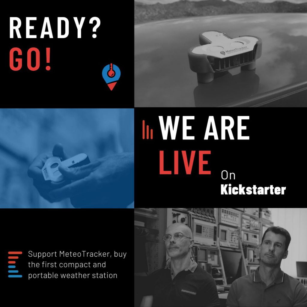 METEOTRACKER Aperta la campagna di crowfunding su KICKSTARTER