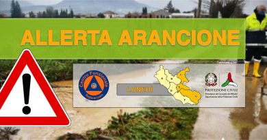 PROROGATA ALLERTA ARANCIONE – rischio idraulico anche nel REATINO oltre al Lazio centro-meridionale PROROGATA ALLERTA ARANCIONE – rischio idraulico anche nel REATINO oltre al Lazio centro-meridionale