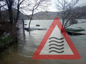 [GALLERY] Situazione PREOCCUPANTE del lago Salto-Turano mai così ALTI da anni