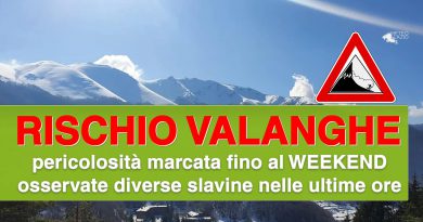 Rischio valanghe moderato nel weekend: il bollettino Meteomont Rischio valanghe moderato nel weekend: il bollettino Meteomont