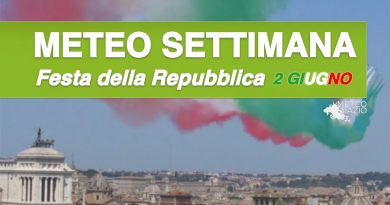 Tendenza meteo inizio Giugno e festa della Repubblica: ancora temporali e instabilità nel Lazio Tendenza meteo inizio Giugno e festa della Repubblica: ancora temporali e instabilità nel Lazio