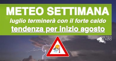 CALDO PROTAGONISTA fino ai PRIMI DI AGOSTO il MALTEMPO però resta in agguato CALDO PROTAGONISTA fino ai PRIMI DI AGOSTO il MALTEMPO però resta in agguato
