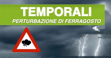 PONTE di FERRAGOSTO – Lazio conteso da una fase di maltempo? I DETTAGLI PONTE di FERRAGOSTO – Lazio conteso da una fase di maltempo? I DETTAGLI